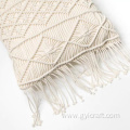 macrame throw pillow cover